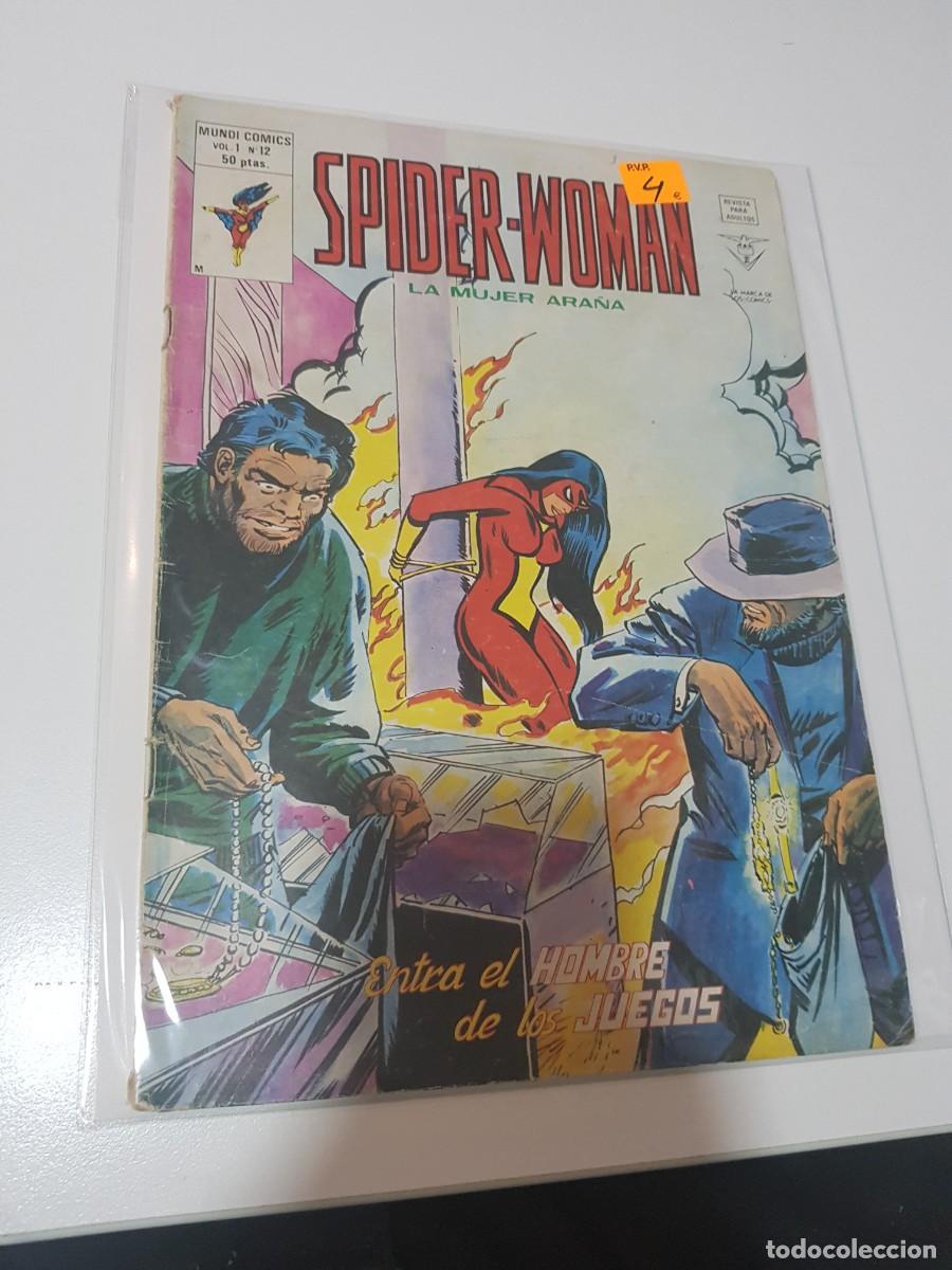 C&oacute;mics: Mundi comics Comics Spider Woman la mujer ara&ntilde;a Vol. 1 N&ordm;12 Entra el hombre de los juegos