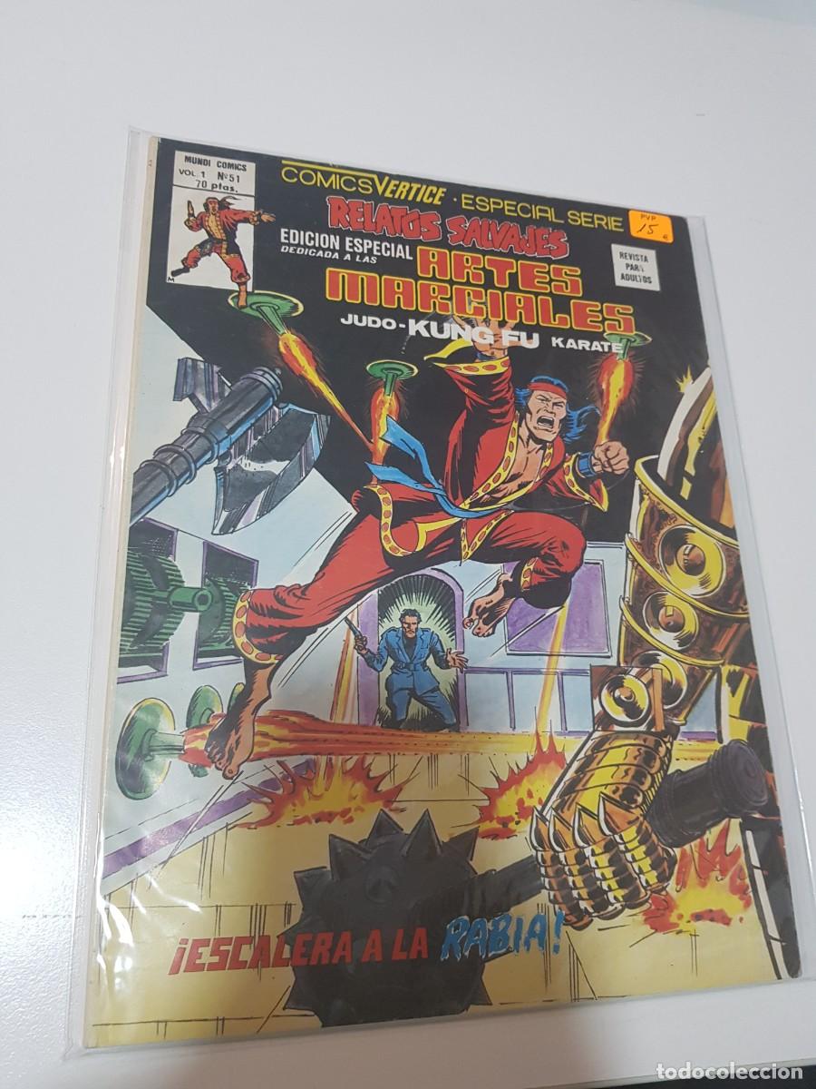 C&oacute;mics: Mundi comics Comics vertice Relatos salvajes Artes marciales Vol 1 N&ordm;51 Escalera a la rabia!