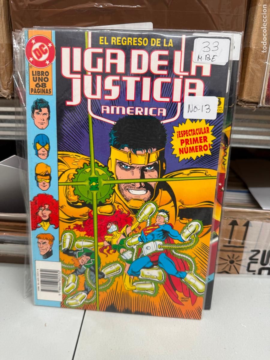 C&oacute;mics: LA LIGA DE LA JUSTICIA DE AMERICA NUMERO 1 EDITORIAL DC