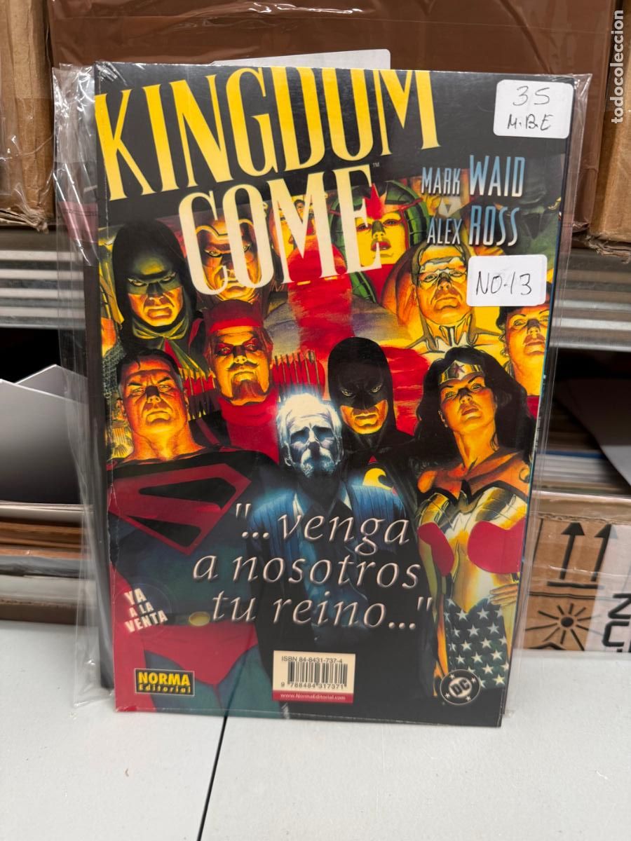 C&oacute;mics: KINGDOM COME VENGA A NOSOTROS TU REINO EDITORIAL NORMA