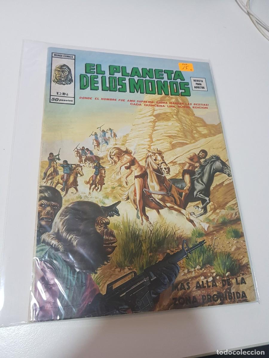 C&oacute;mics: Mundi comics El planeta de los monos N&ordm;6 Mas Alla de la zona prohibida