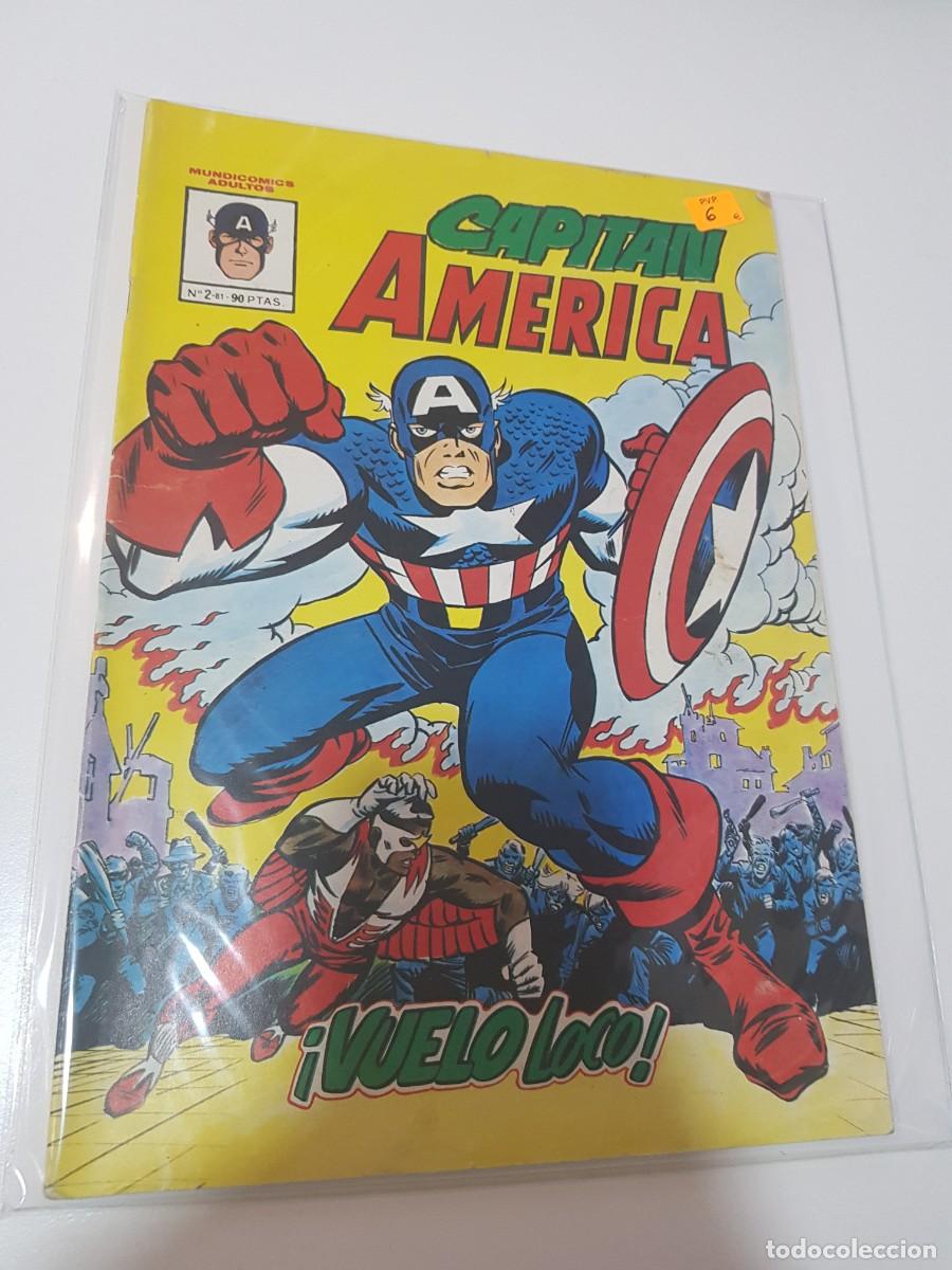 C&oacute;mics: Mundi comics Capitan america N&ordm;2 Vuelo loco