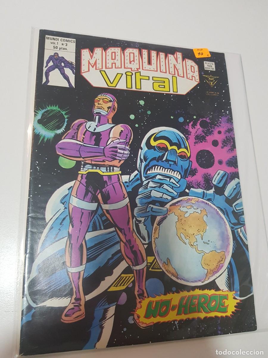 C&oacute;mics: Mundi comics Maquina vital N&ordm;3 No-Heroe