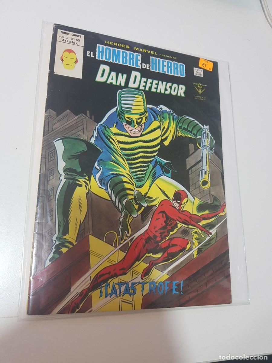 C&oacute;mics: Mundi comics heroes marvel presenta el hombre de hierro Dan defensor Vol. 2 N&ordm;55 Catastrofe