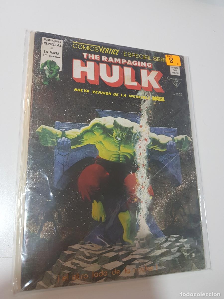 C&oacute;mics: Mundi comics The rampaging Hulk Comics vertice Especial 4 el otro lado de la noche