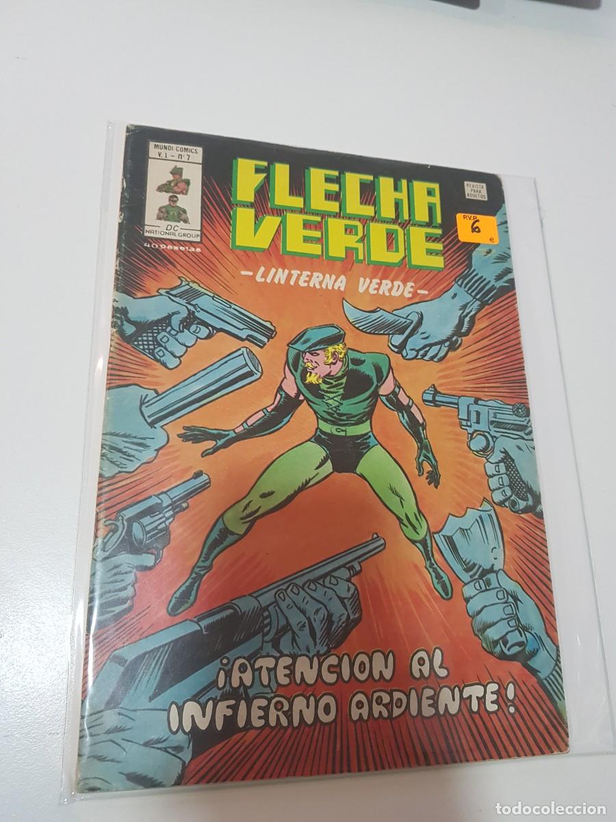 C&oacute;mics: Mundi comics Flecha verde linterna verde Atencion al infierno ardiente N&ordm;7