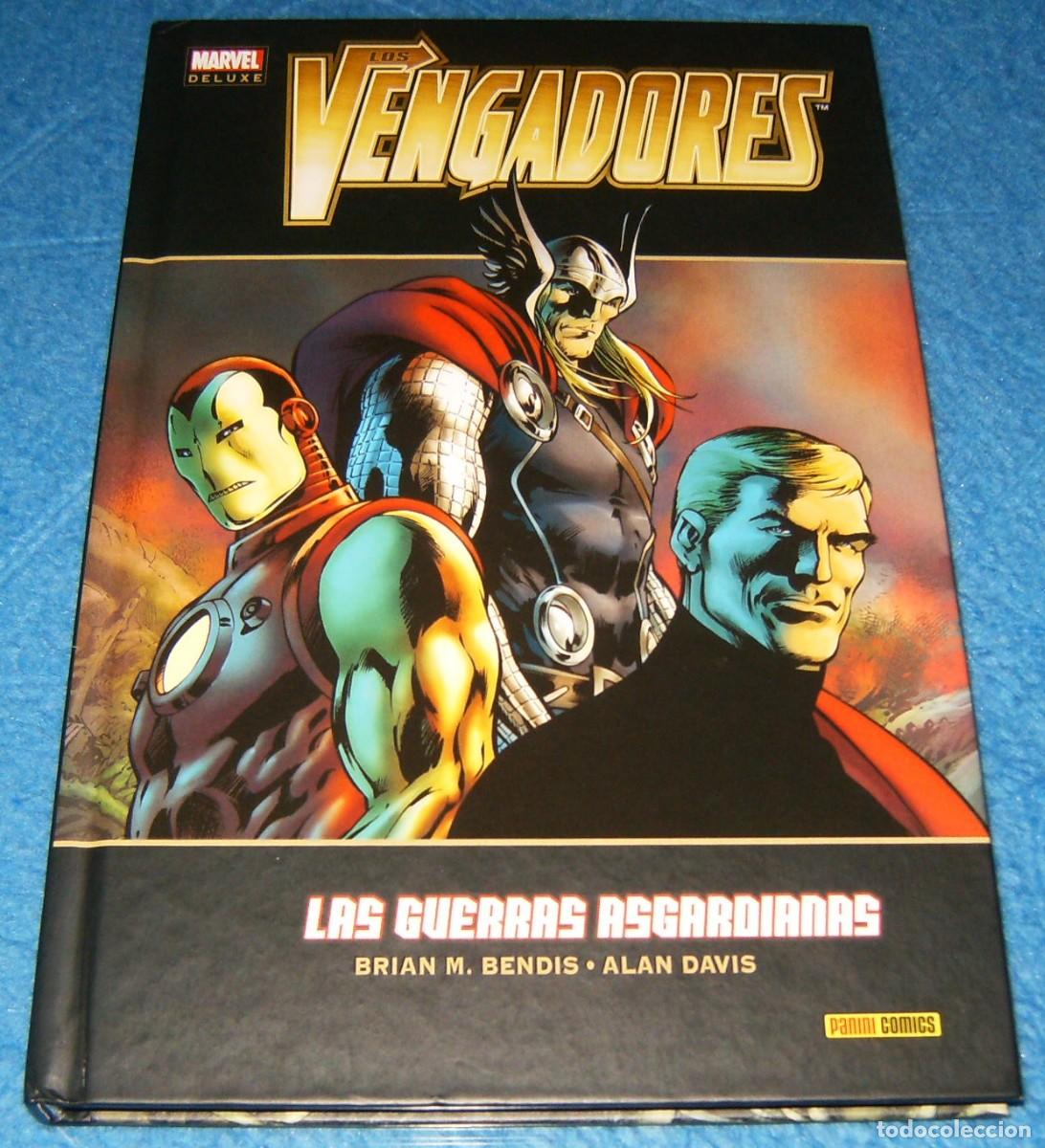 C&oacute;mics: LOS VENGADORES . LAS GUERRAS ASGARDIANAS . MARVEL DELOXE . PANINI