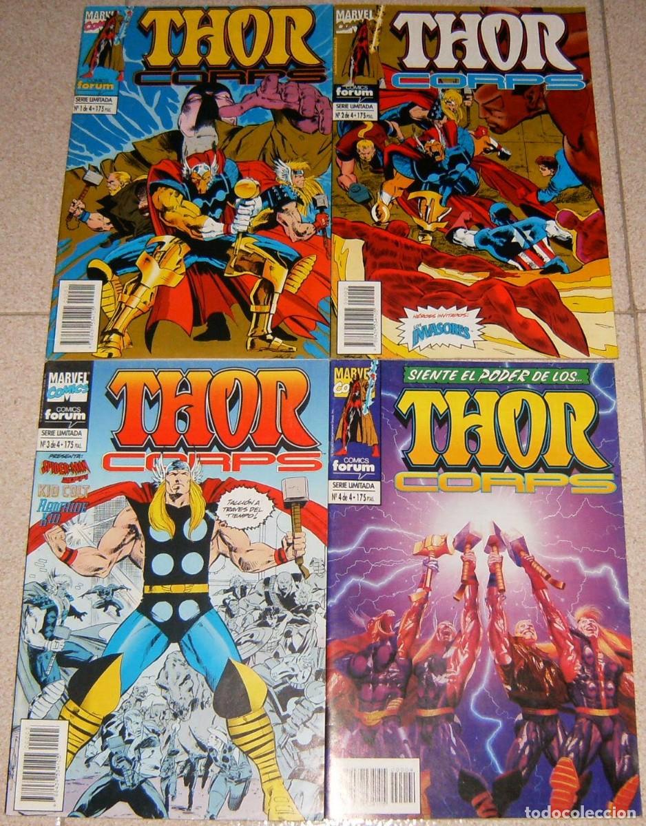 Comics: THOR CORPS . 1 2 3 4 . COMPLETA . LOTE DE 4 NUMEROS . FORUM