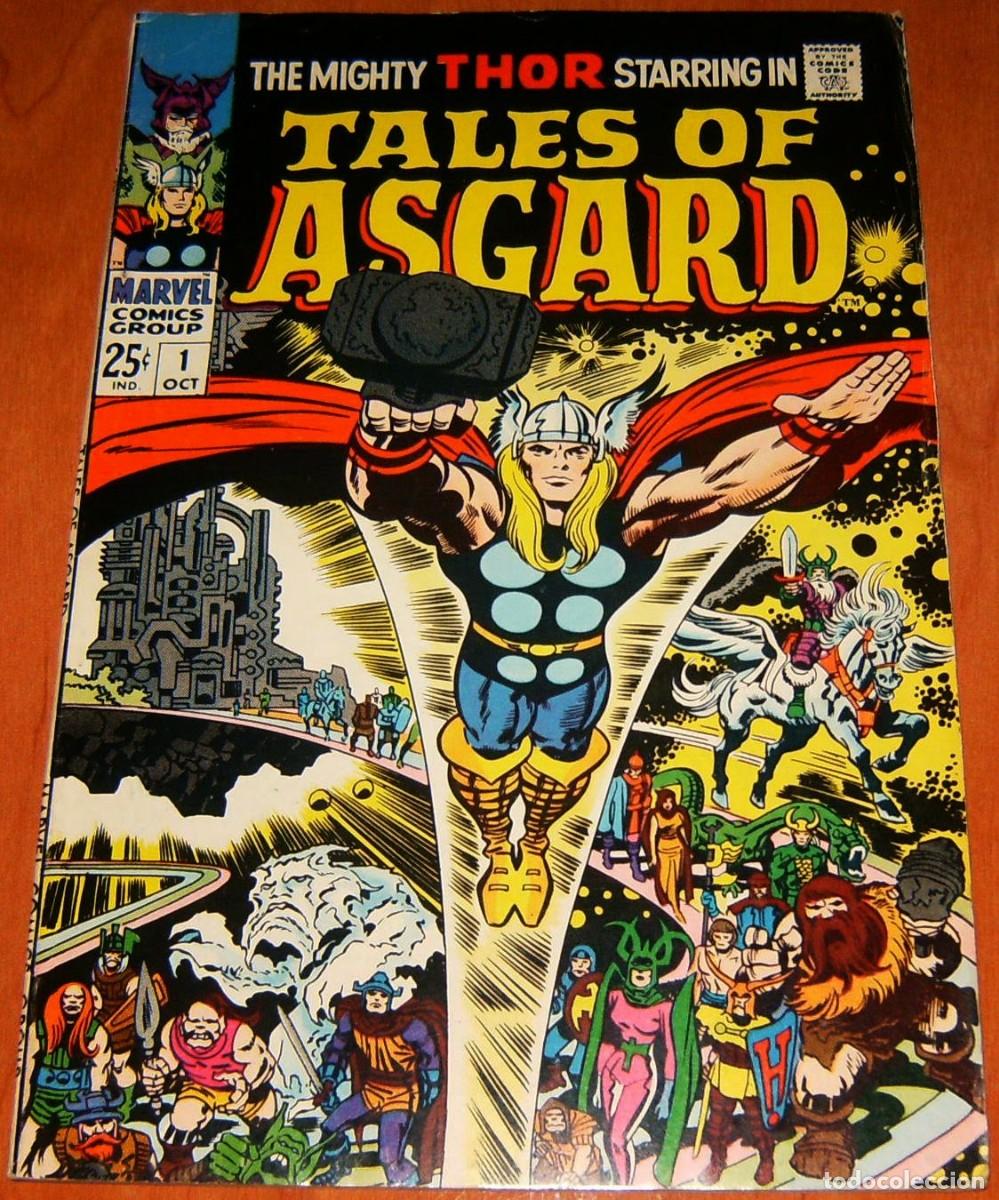 Comics: The Mighty THOR Starring in TALES OF ASGARD . 1968 . ( ORIGINAL EN INGL&Eacute;S ) . MARVEL COMICS GROUP