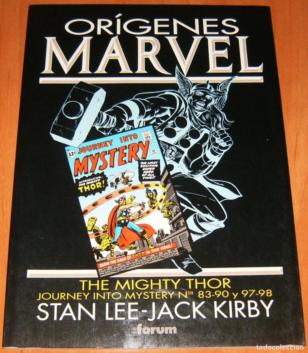 Comics: ORIGENES MARVEL . THE MIGHTY THOR . FORUM . STAN LEE . JACK KIRBY