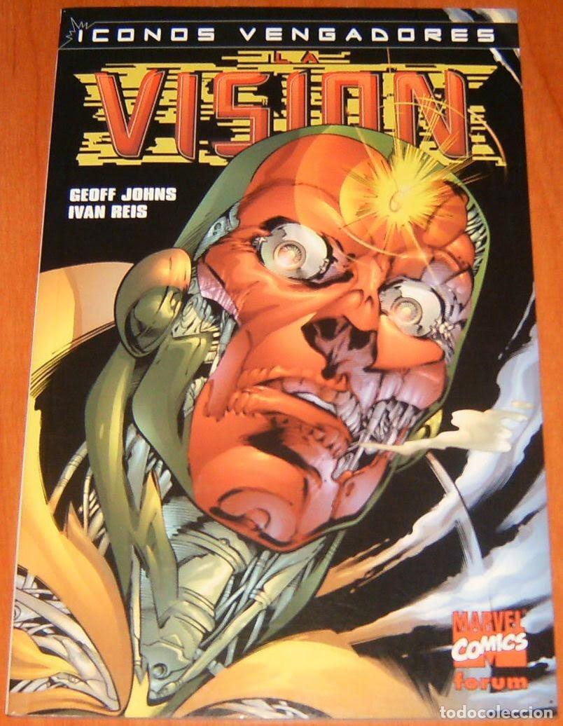 C&oacute;mics: LA VISION . ICONOS VENGADORES . GEOFF JOHNS . FORUM