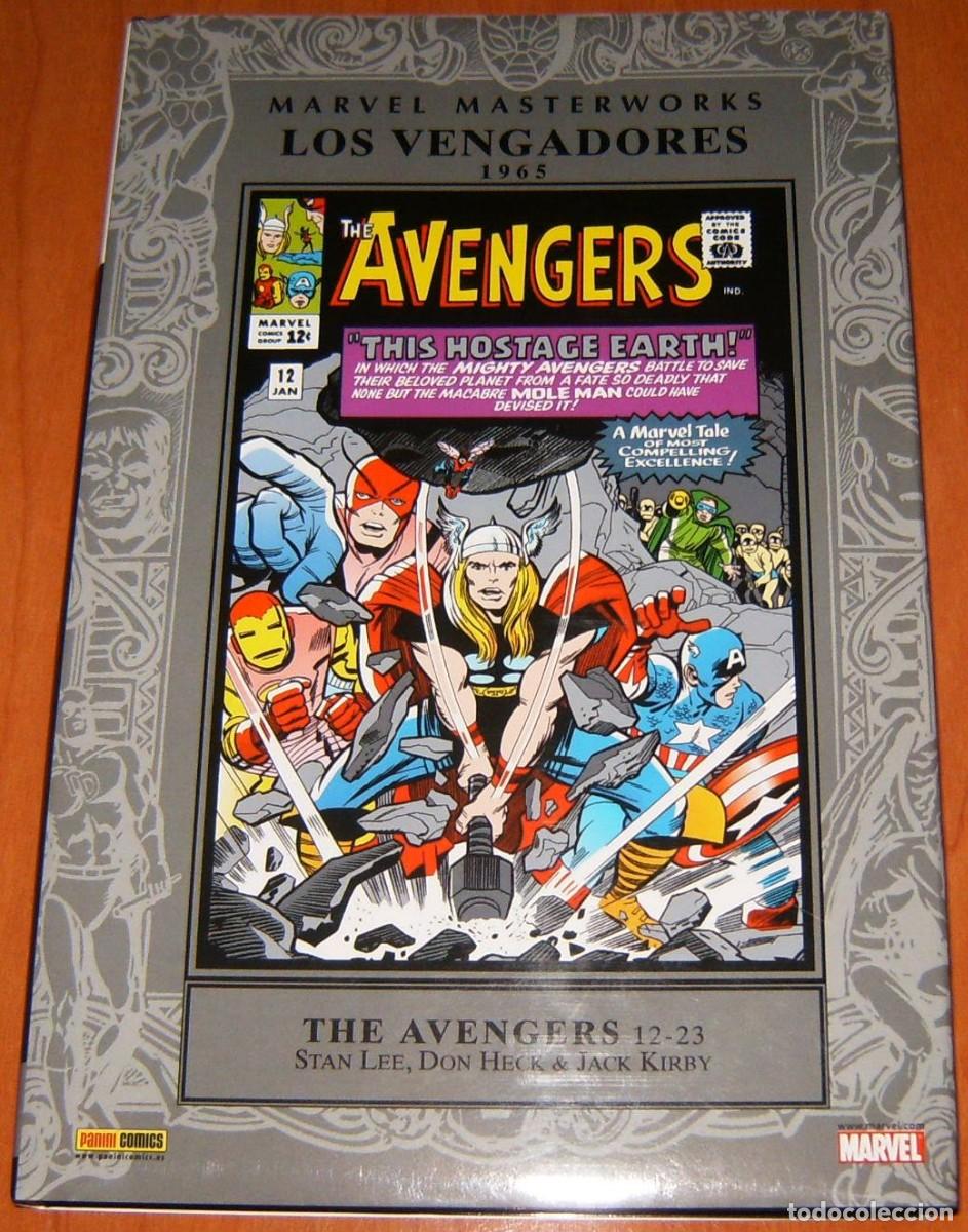 C&oacute;mics: LOS VENGADORES 1 y 2 . MARVEL MASTERWORKS . PANINI - Foto 2