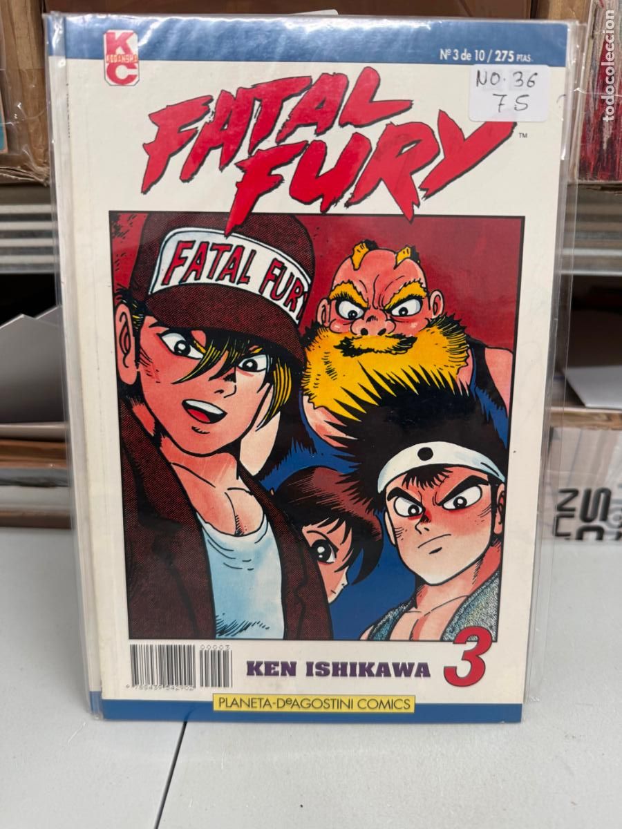 C&oacute;mics: FATAL FURY NUMERO 3 EDITORIAL PLANETA