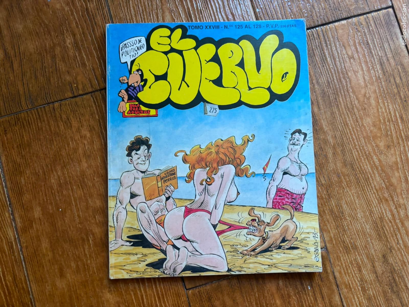 C&oacute;mics: EL CUERVO TOMO XXVIII NUMEROS DEL 125 AL 128