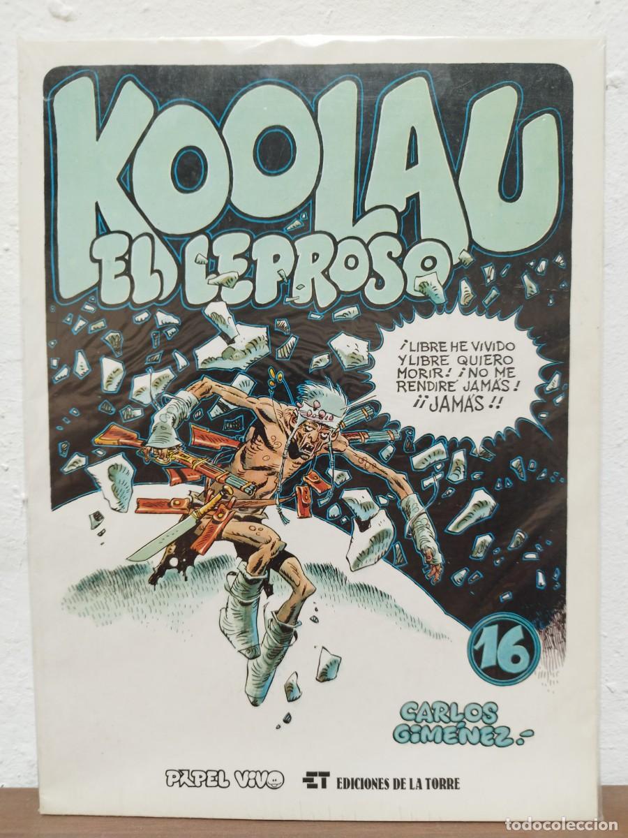C&oacute;mics: C&Oacute;MIC KOOLAU EL LEPROSO N&ordm; 16 - CARLOS GIM&Eacute;NEZ - COLECCI&Oacute;N PAPEL VIVO, EDICIONES DE LA TORRE