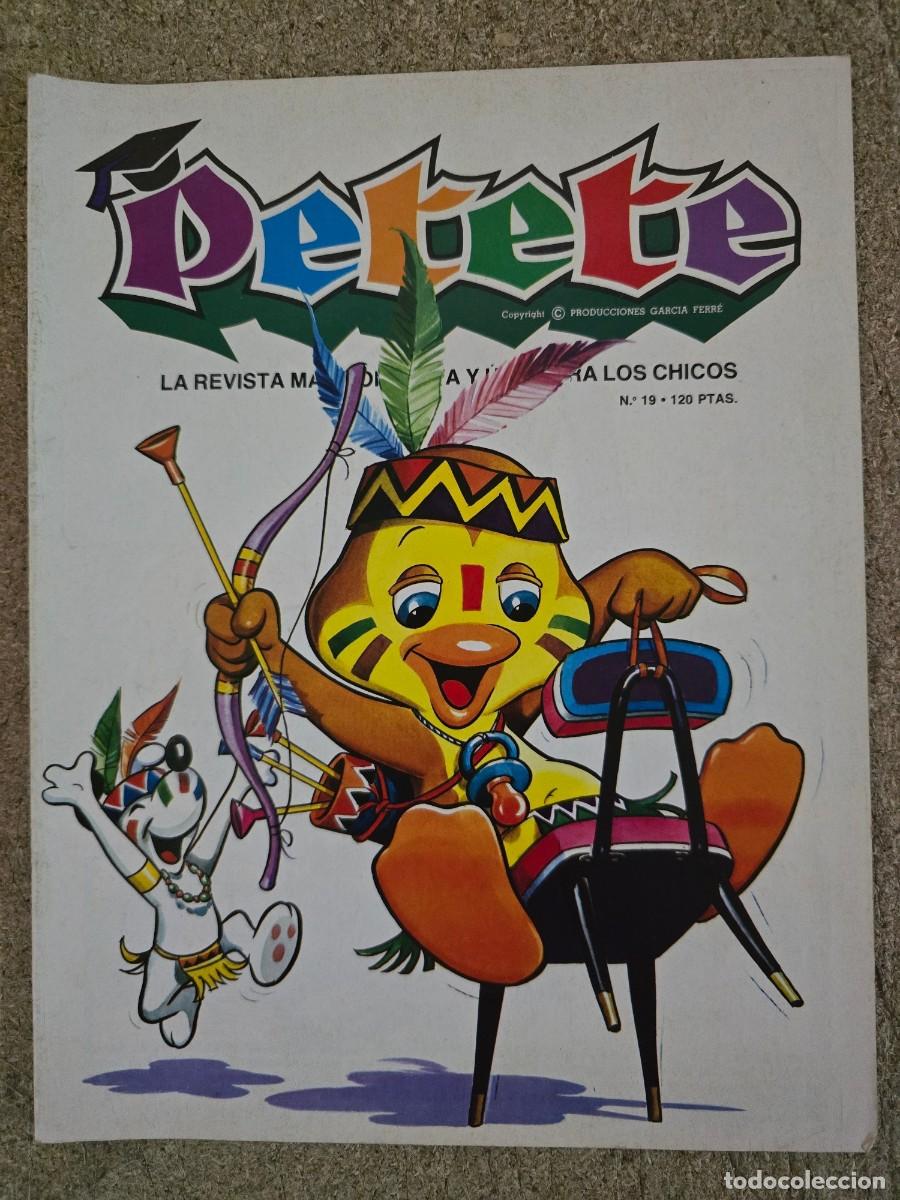 C&oacute;mics: Revista Petete 19.Editorial P.T.T.