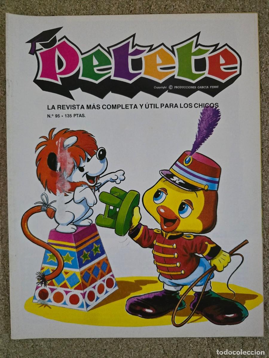 C&oacute;mics: Revista Petete 95.Editorial P.T.T.