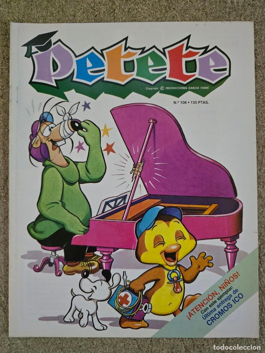 C&oacute;mics: Revista Petete 106.Editorial P.T.T.