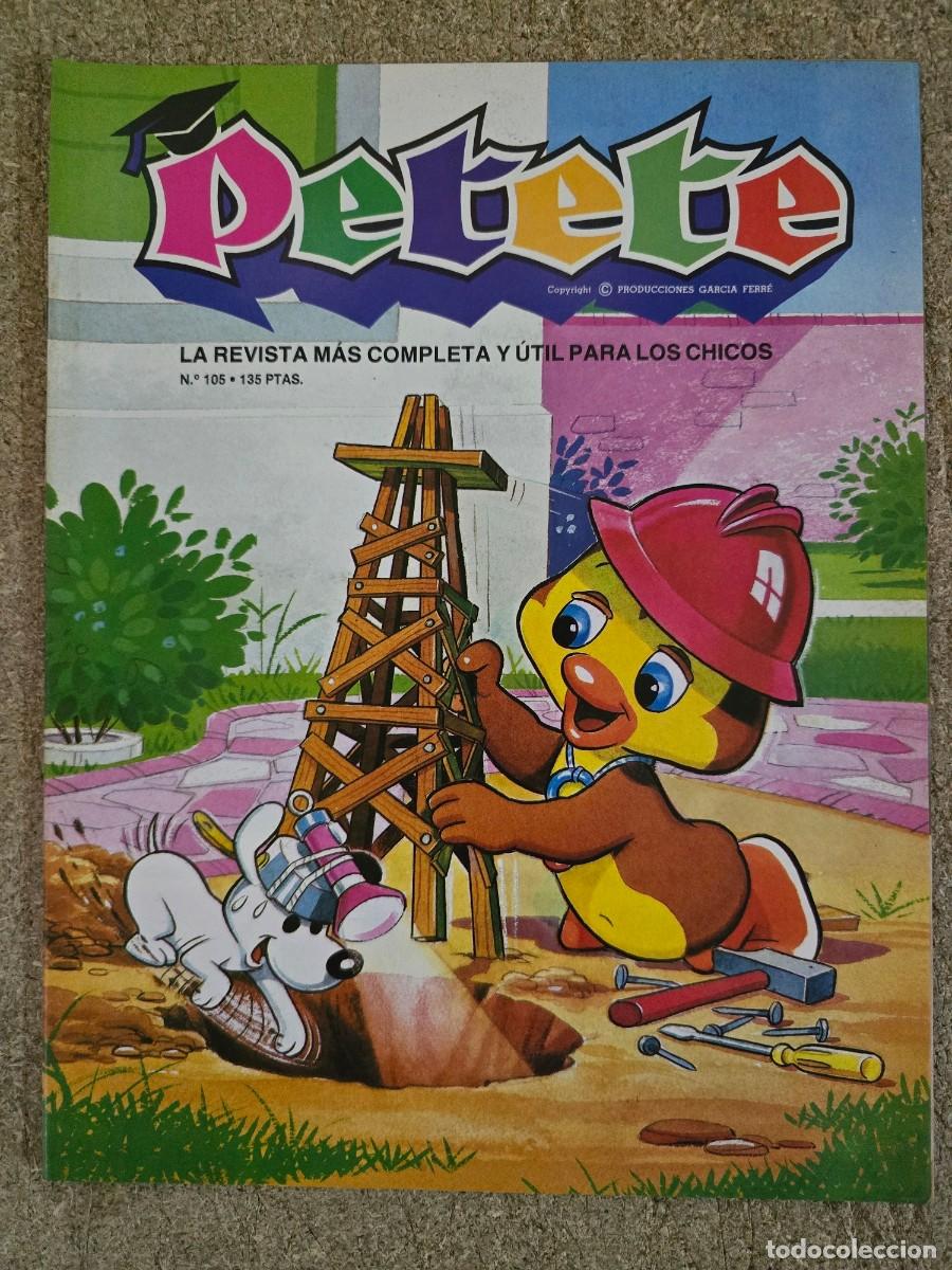 C&oacute;mics: Revista Petete 105.Editorial P.T.T.