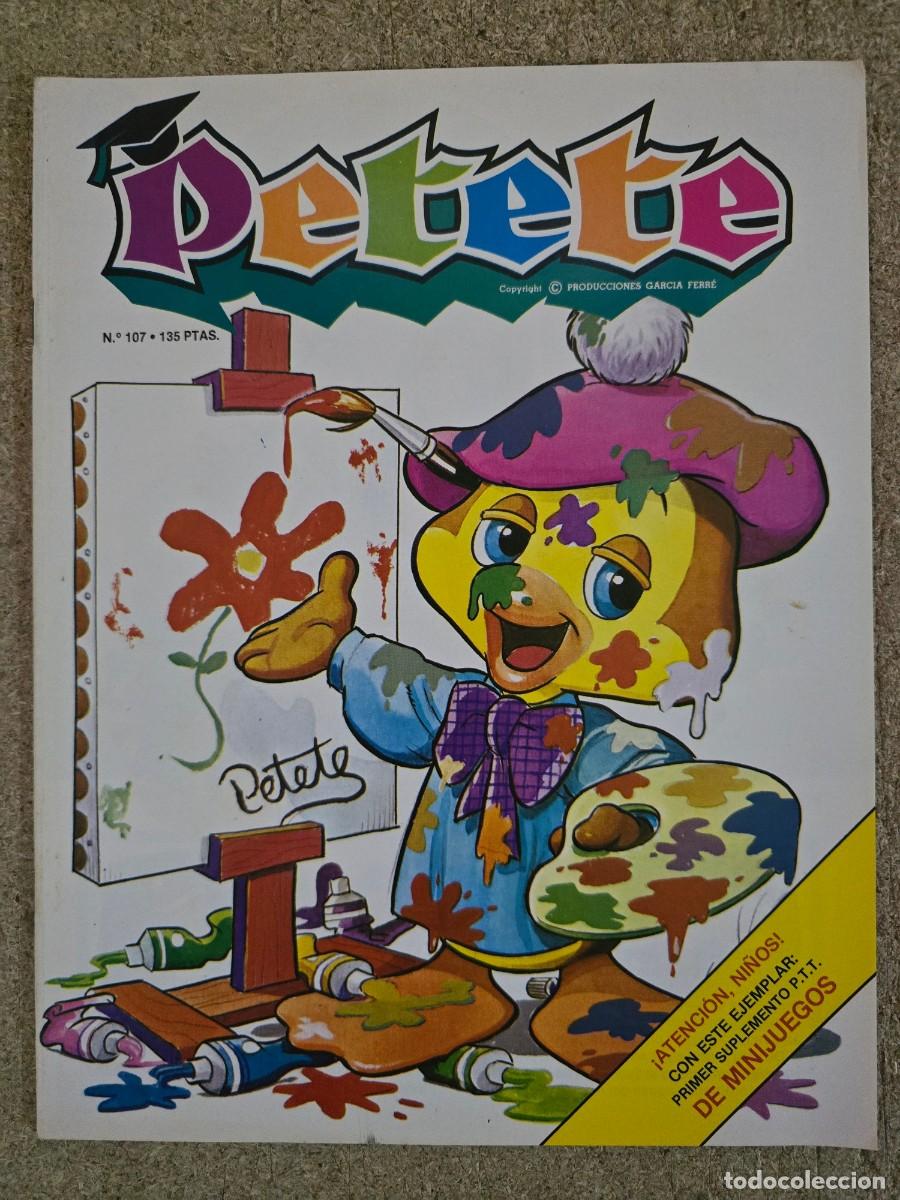 C&oacute;mics: Revista Petete 107.Editorial P.T.T.