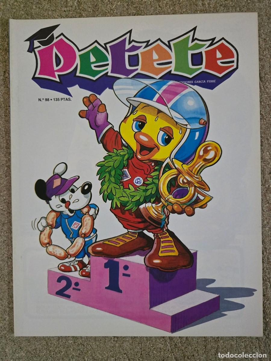 C&oacute;mics: Revista Petete 98.Editorial P.T.T.