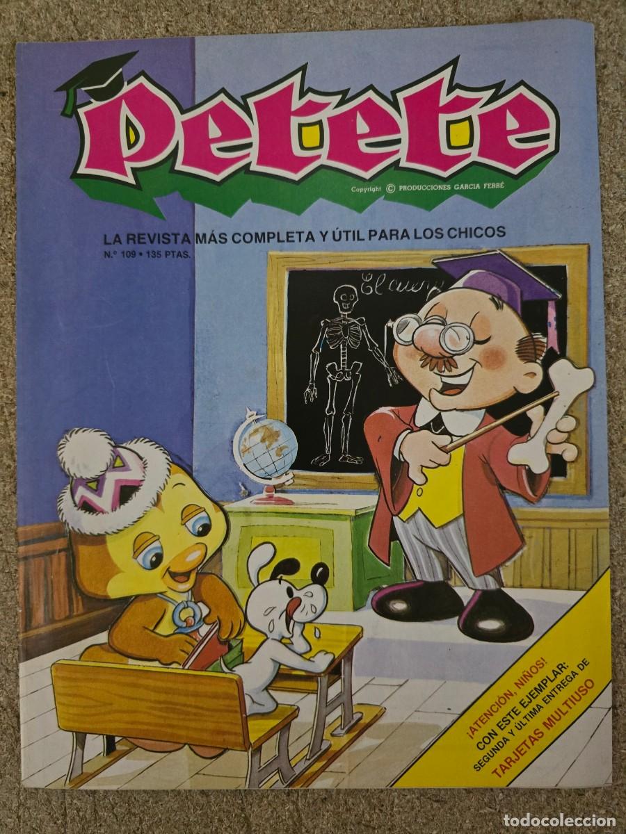 C&oacute;mics: Revista Petete 109.Editorial P.T.T. - Foto 1