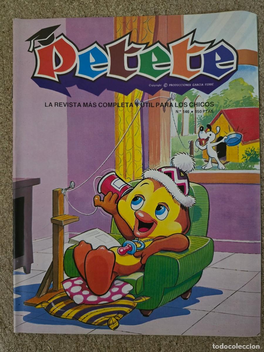 C&oacute;mics: Revista Petete 146.Editorial P.T.T.