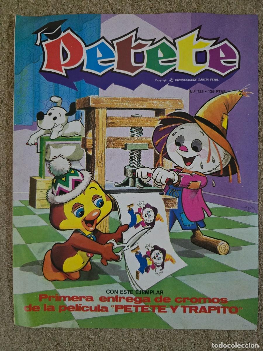 C&oacute;mics: Revista Petete 125.Editorial P.T.T.
