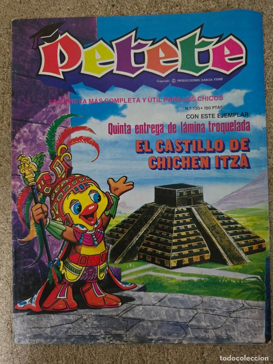C&oacute;mics: Revista Petete 130.Editorial P.T.T.