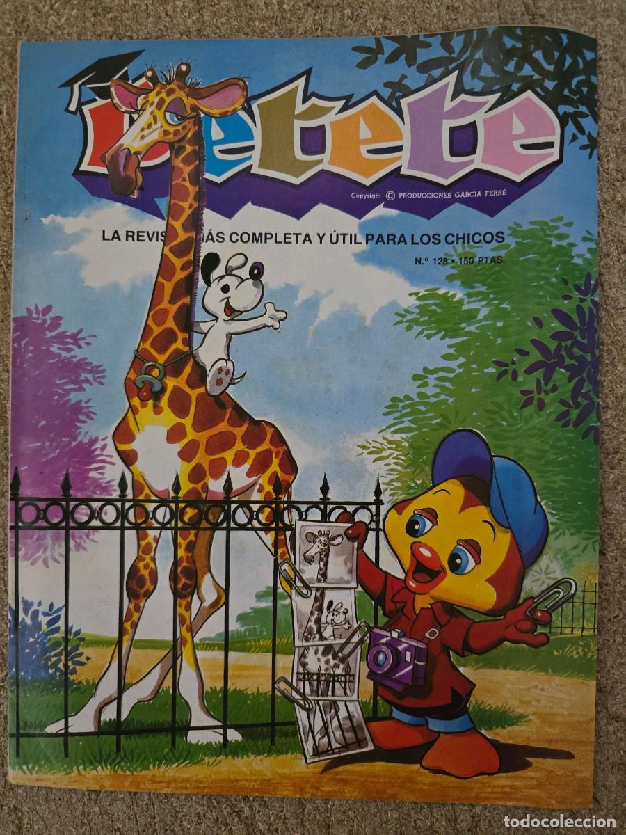 C&oacute;mics: Revista Petete 128.Editorial P.T.T.