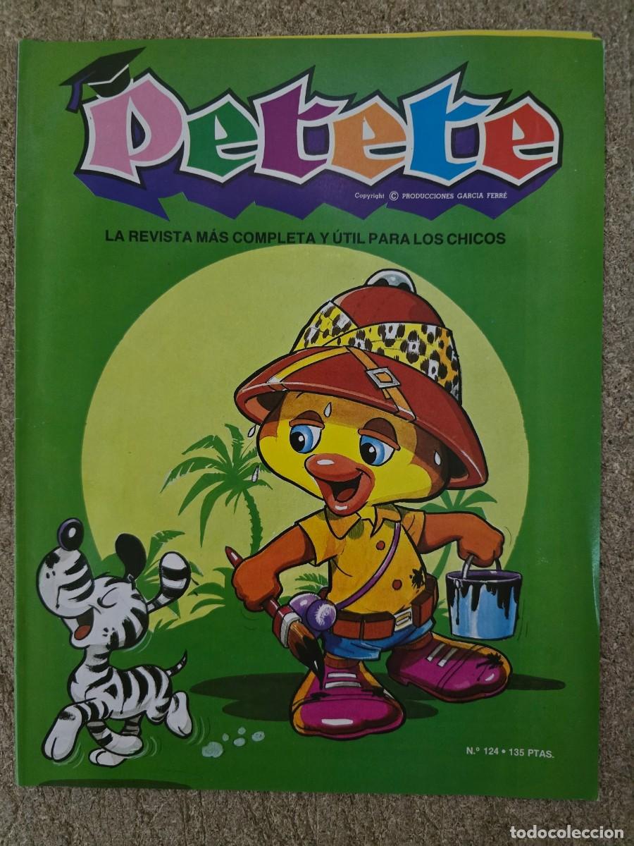 C&oacute;mics: Revista Petete 124.Editorial P.T.T.