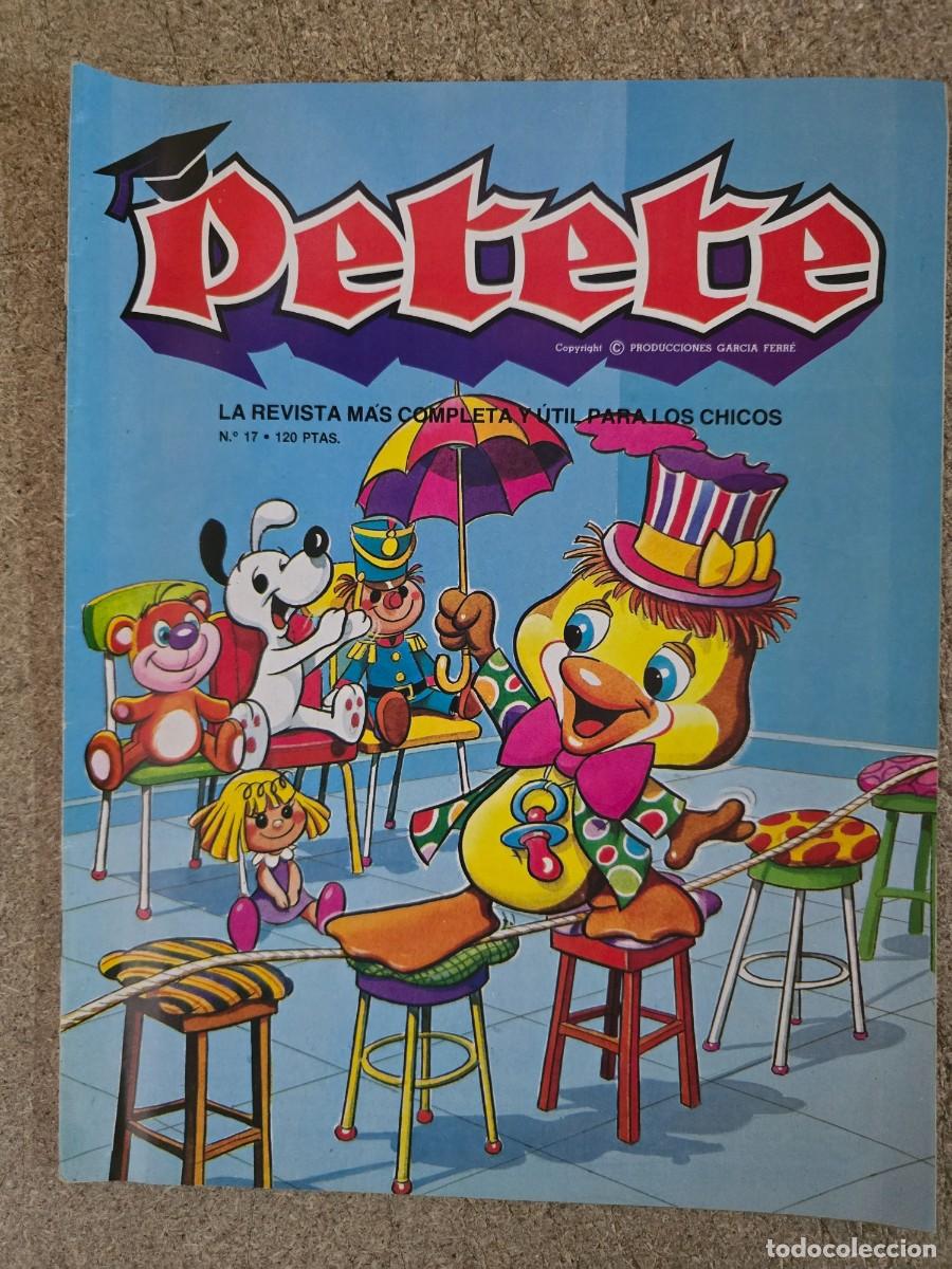 C&oacute;mics: Revista Petete 17.Editorial P.T.T.