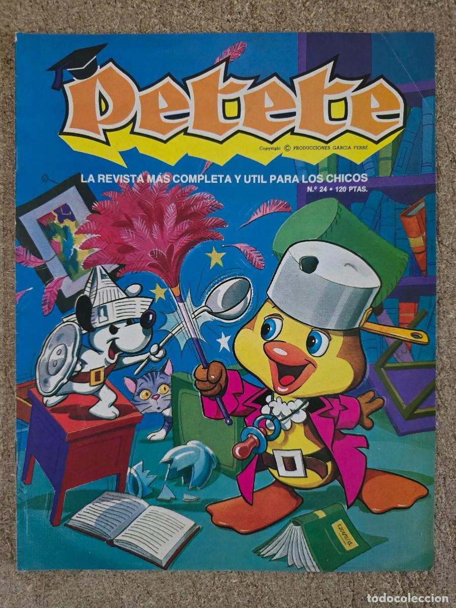 C&oacute;mics: Revista Petete 24.Editorial P.T.T.