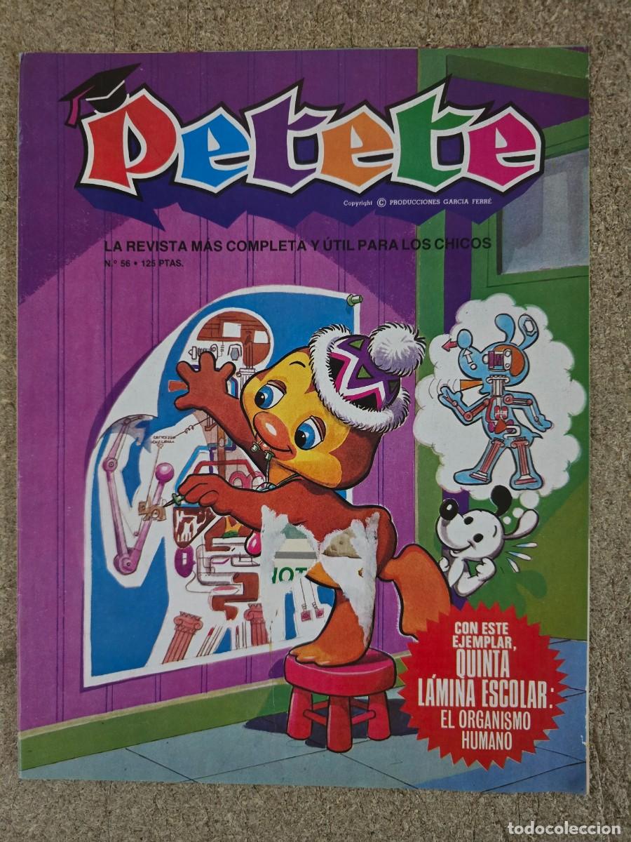 C&oacute;mics: Revista Petete 56.Editorial P.T.T.