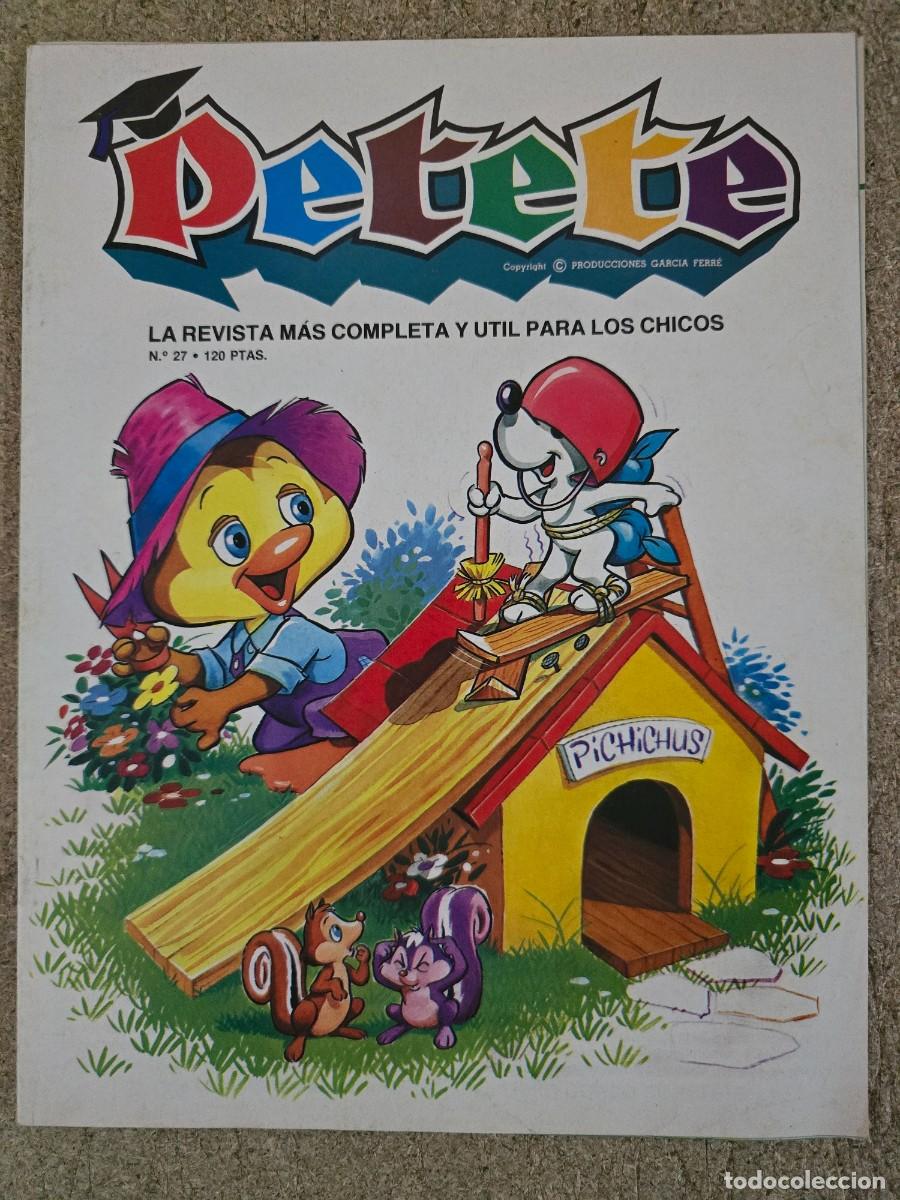 C&oacute;mics: Revista Petete 27.Editorial P.T.T.