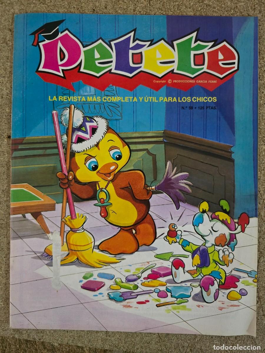 C&oacute;mics: Revista Petete 59.Editorial P.T.T.