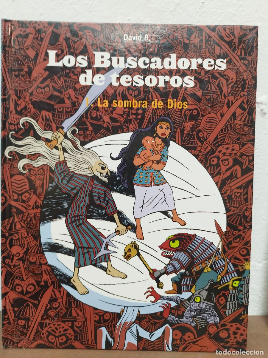 C&oacute;mics: C&Oacute;MIC LOS BUSCADORES DE TESOROS 1: LA SOMBRA DE DIOS - DAVID B. - SINS ENTRIDO / C&Oacute;MIC EUROPEO