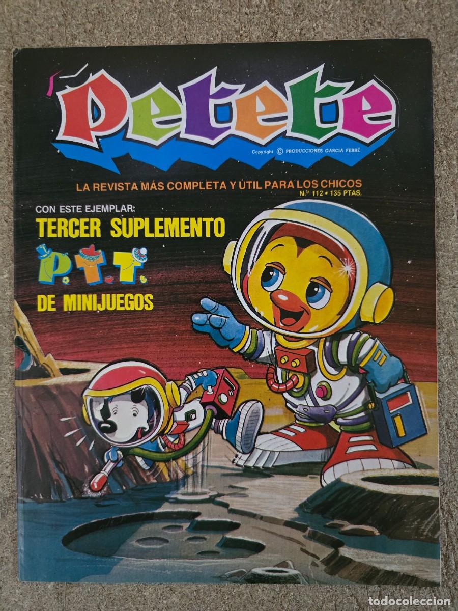 C&oacute;mics: Revista Petete 112.Editorial P.T.T.