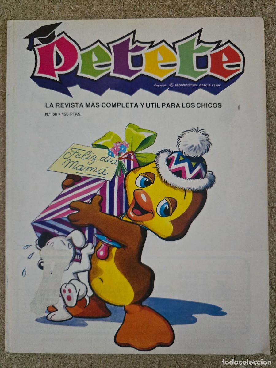 C&oacute;mics: Revista Petete 68.Editorial P.T.T.