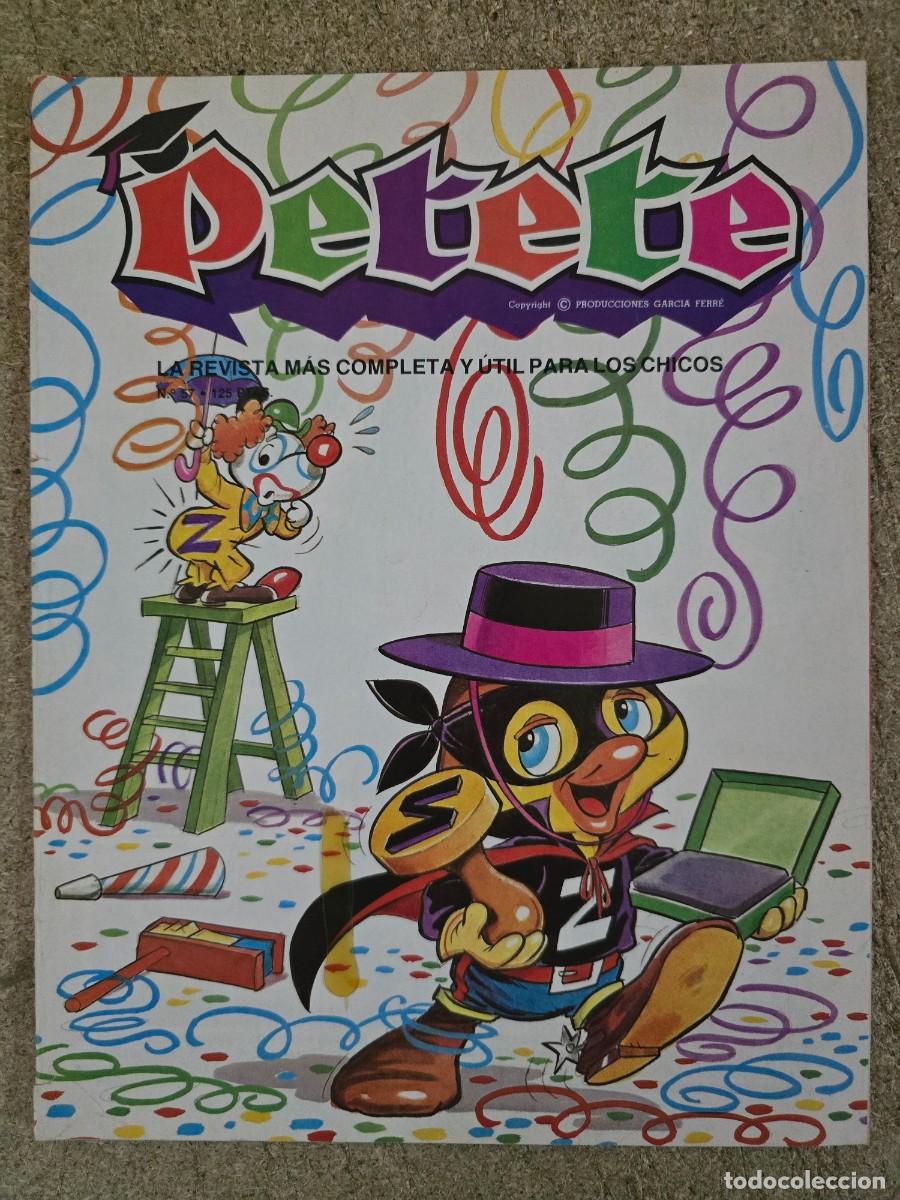 C&oacute;mics: Revista Petete 57.Editorial P.T.T.