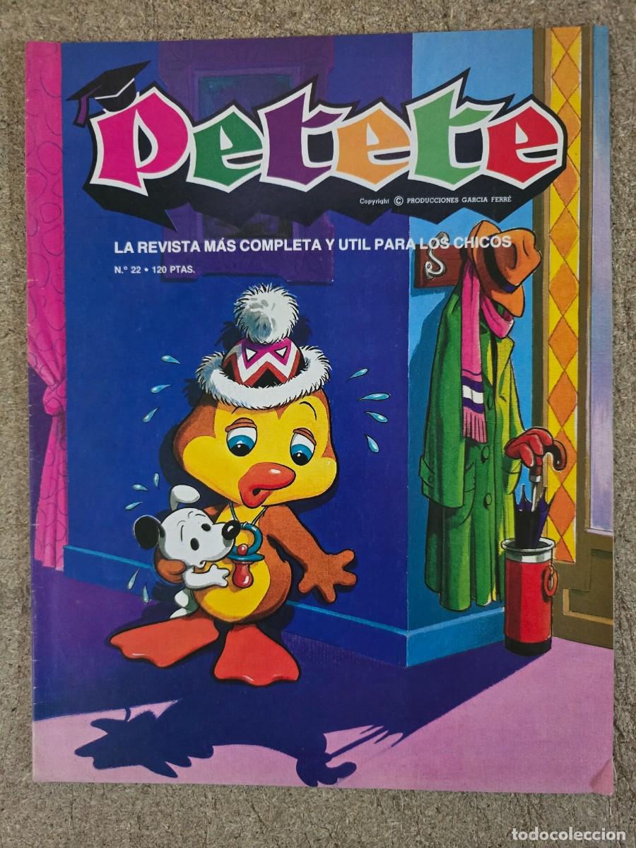 C&oacute;mics: Revista Petete 22.Editorial P.T.T.