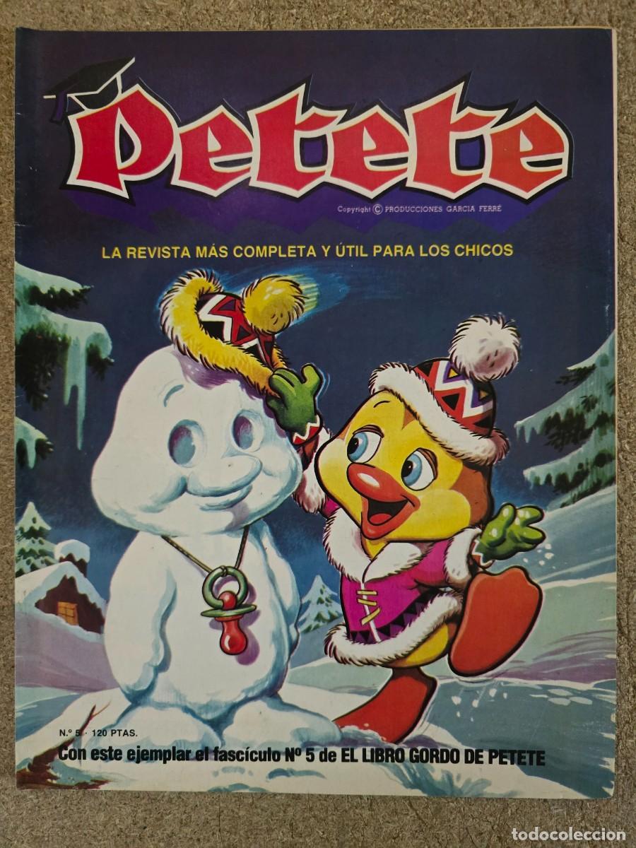 C&oacute;mics: Revista Petete 5.Editorial P.T.T.