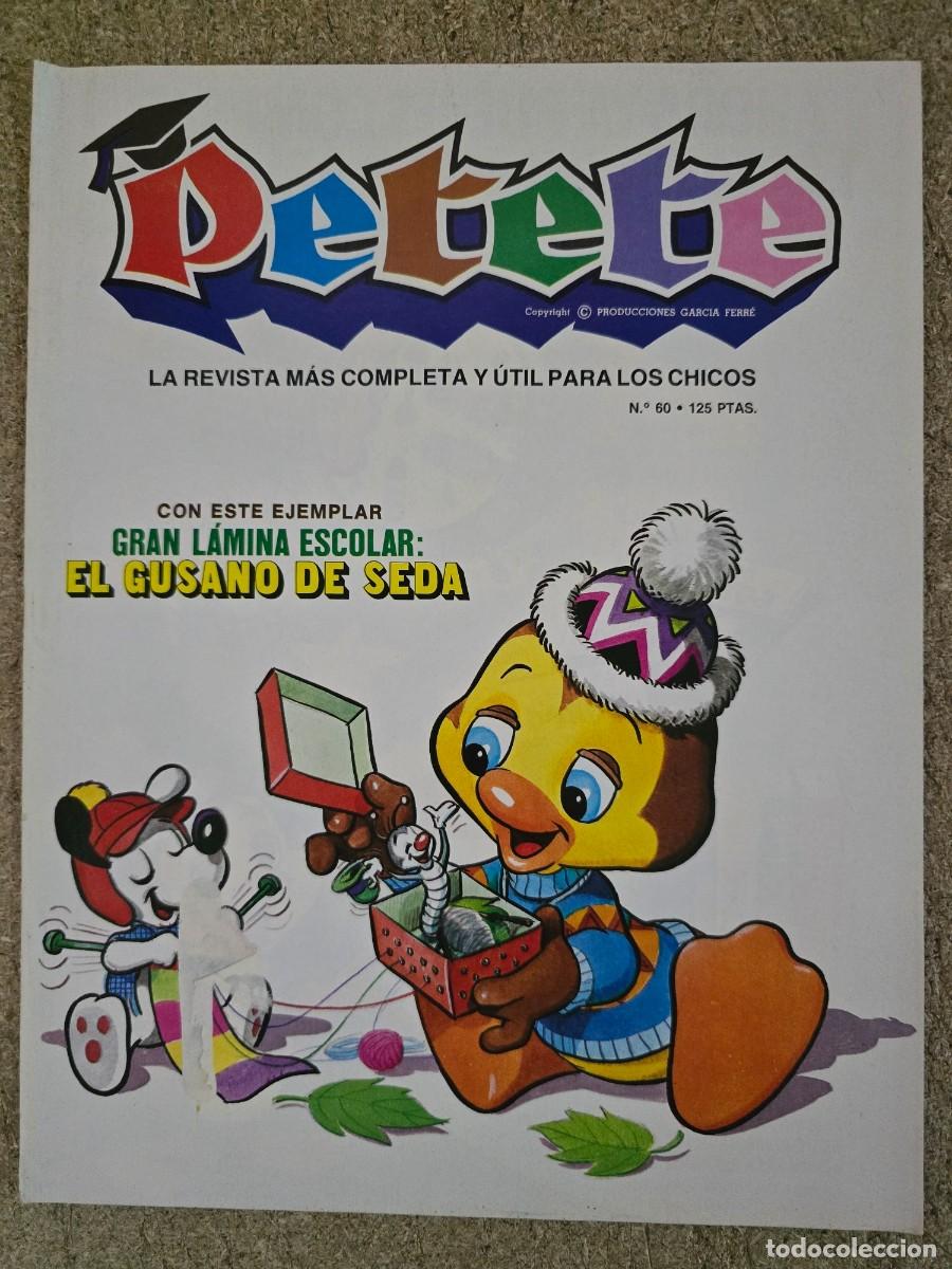 C&oacute;mics: Revista Petete 60.Editorial P.T.T.