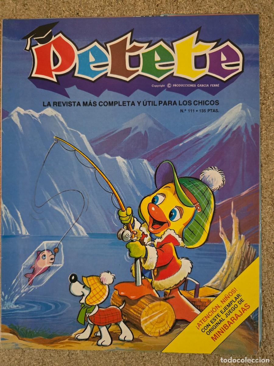 C&oacute;mics: Revista Petete 111.Editorial P.T.T.