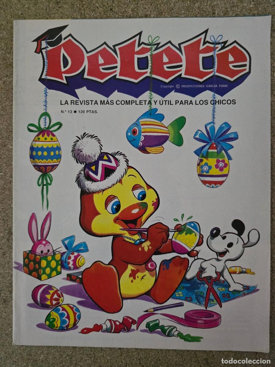 C&oacute;mics: Revista Petete 13.Editorial P.T.T.