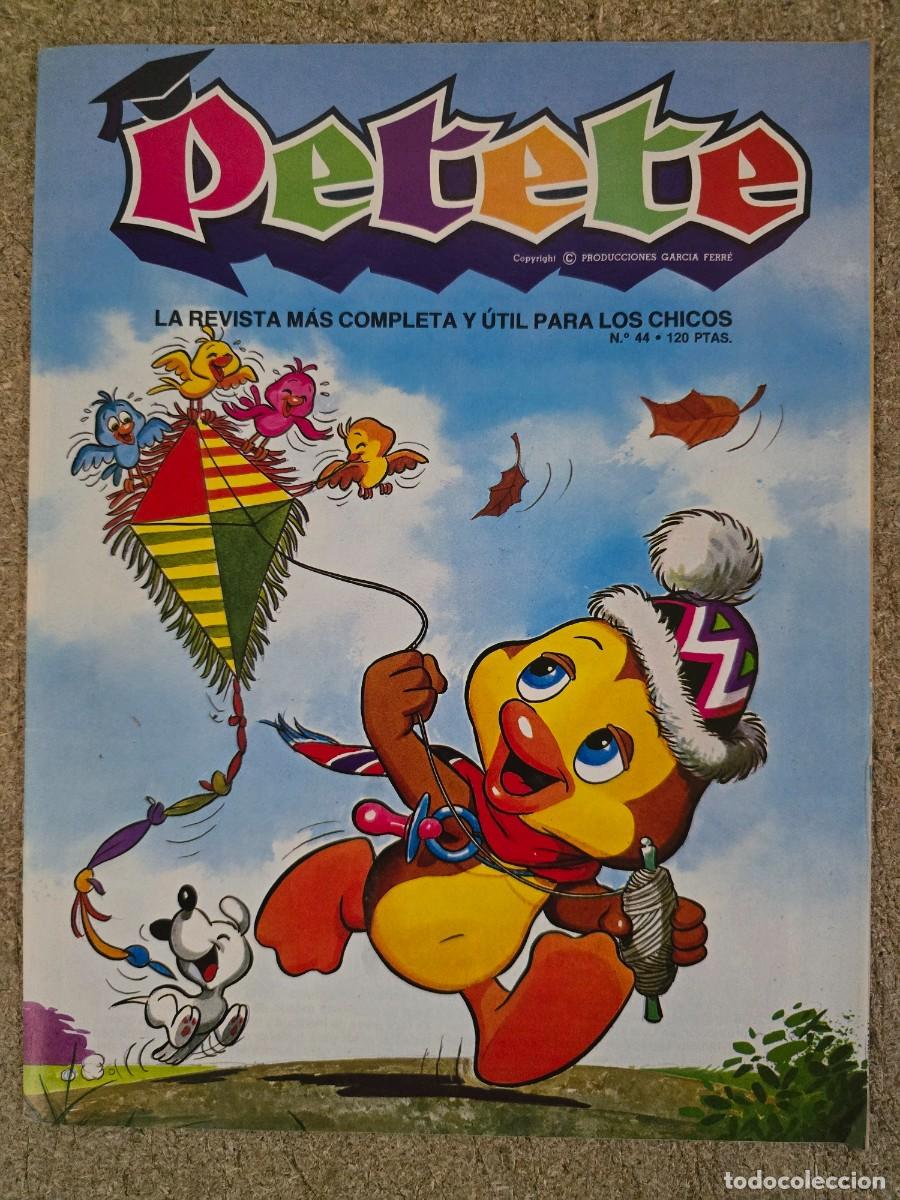 C&oacute;mics: Revista Petete 44.Editorial P.T.T.