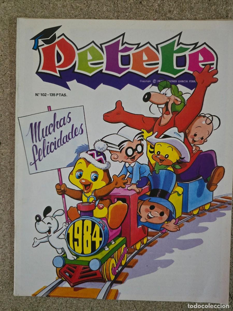 C&oacute;mics: Revista Petete 102.Editorial P.T.T.