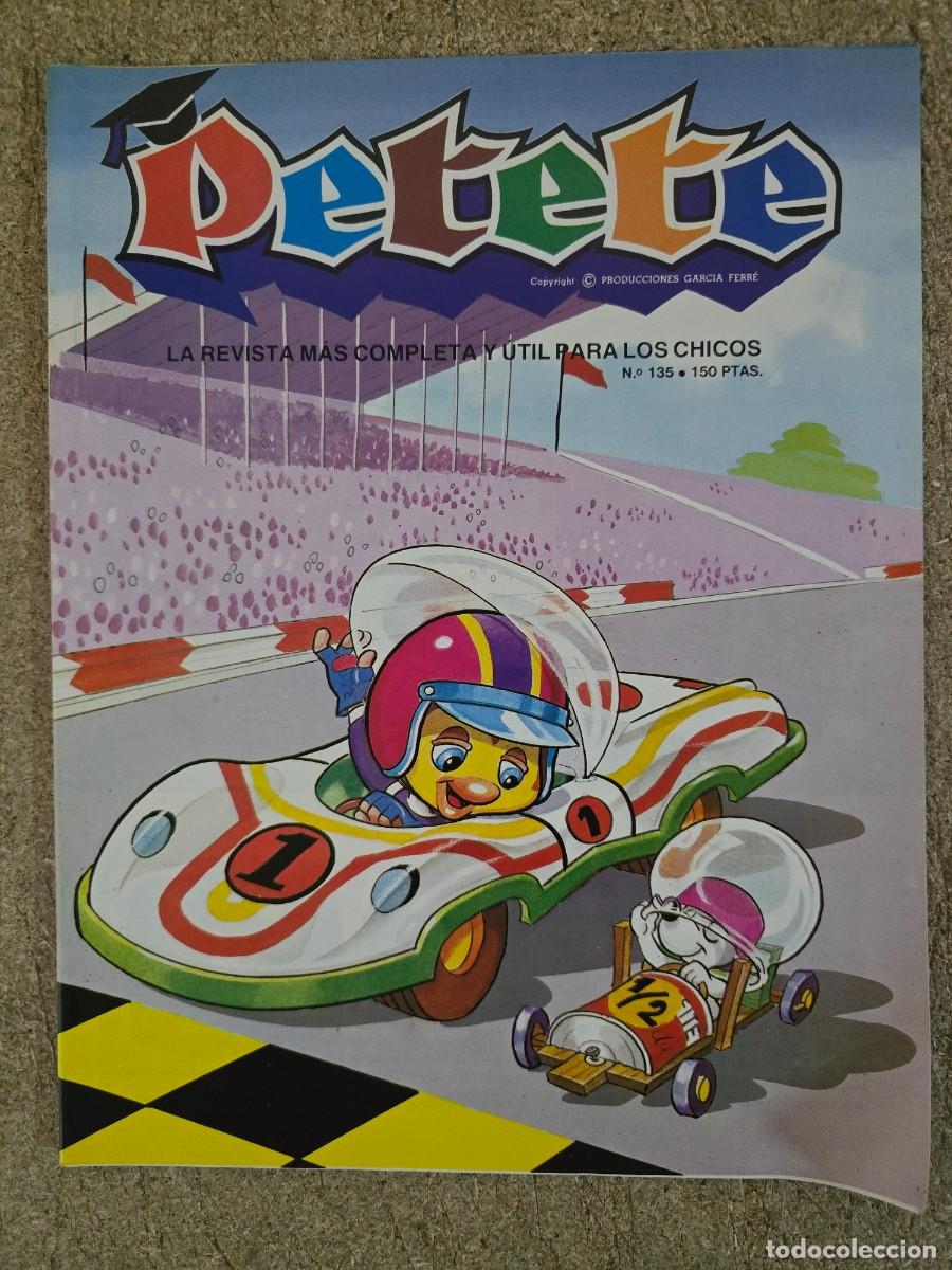 C&oacute;mics: Revista Petete 135.Editorial P.T.T.