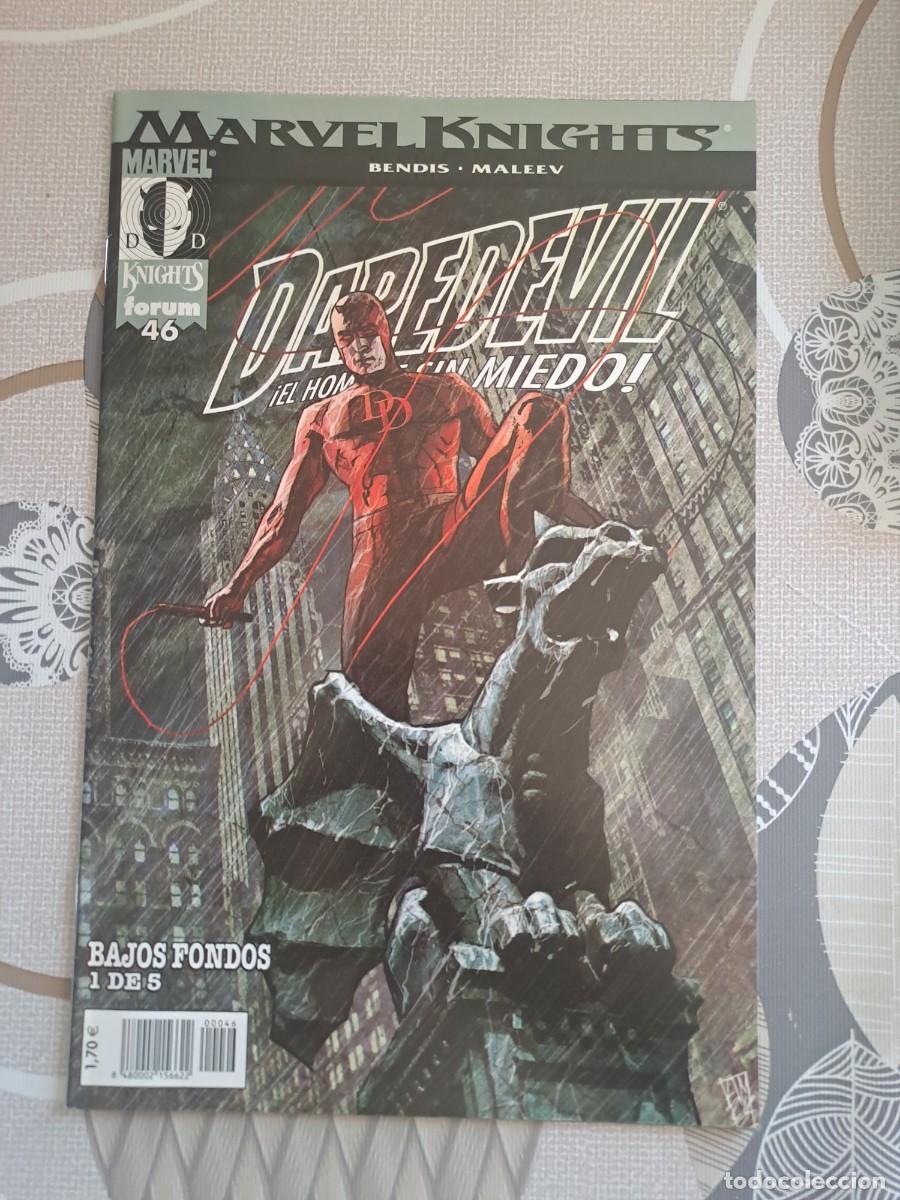 C&oacute;mics: Daredevil 46, Marvel Knights, F&oacute;rum en muy buen estado Bolsa DA
