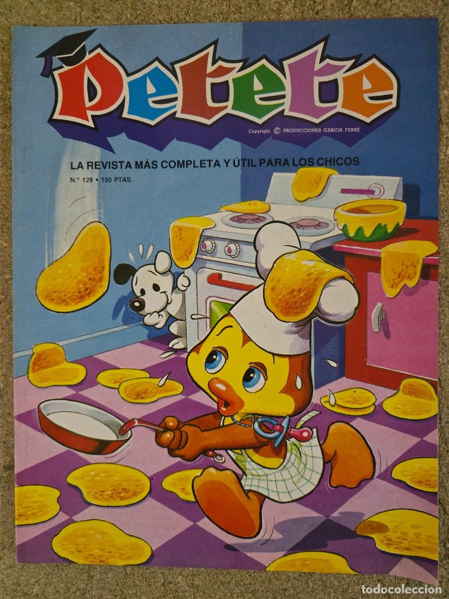 C&oacute;mics: Revista Petete 129.Editorial P.T.T.